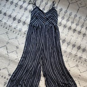 Forever 21 Striped Jumpsuit